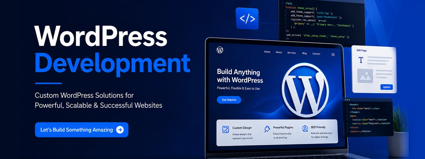 Custom WordPress Development Company in India